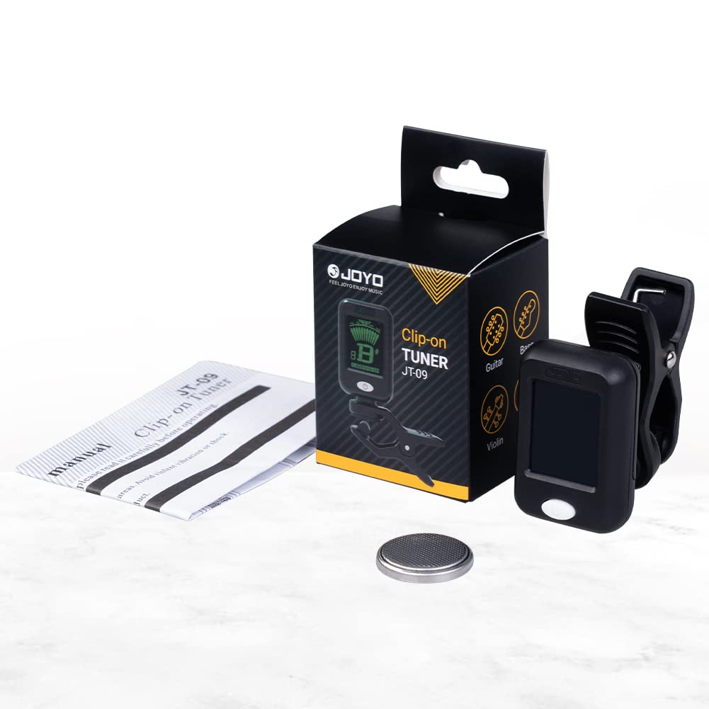 Clip on Chromatic Tuner 4PCS Black I438786