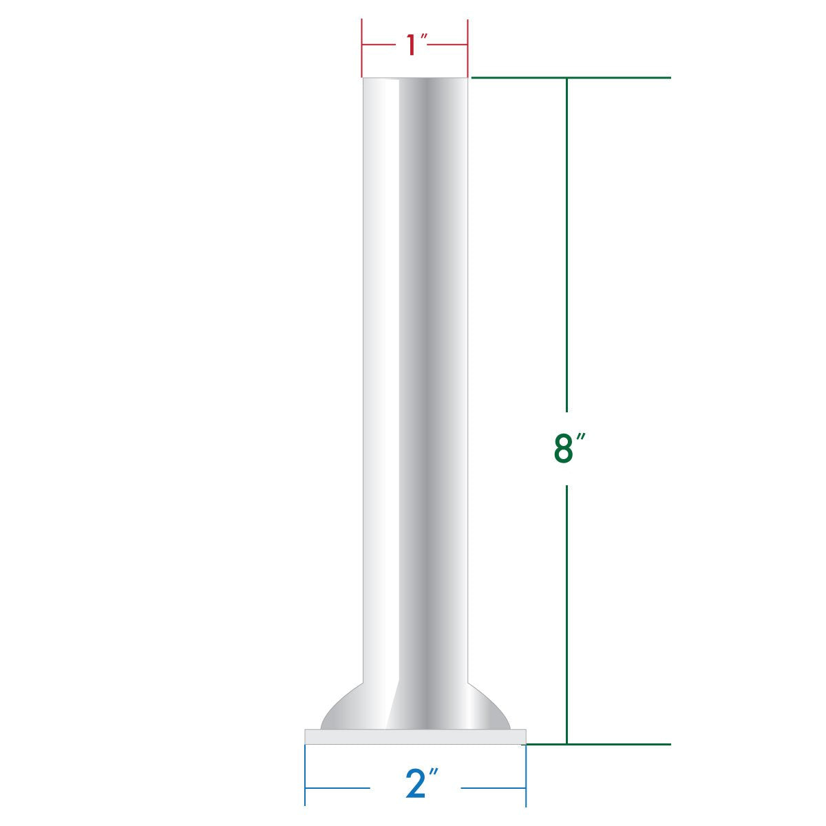 1" Diameter Stainless Steel Stuffing Tube N32455