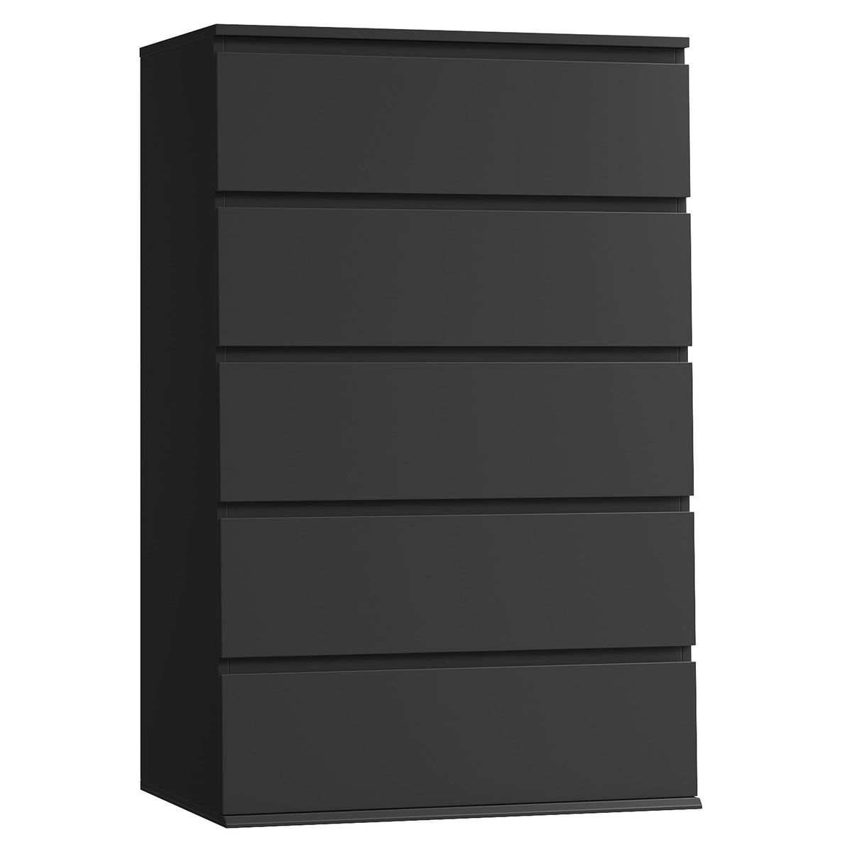 Black 5 Drawer Dresser Y690