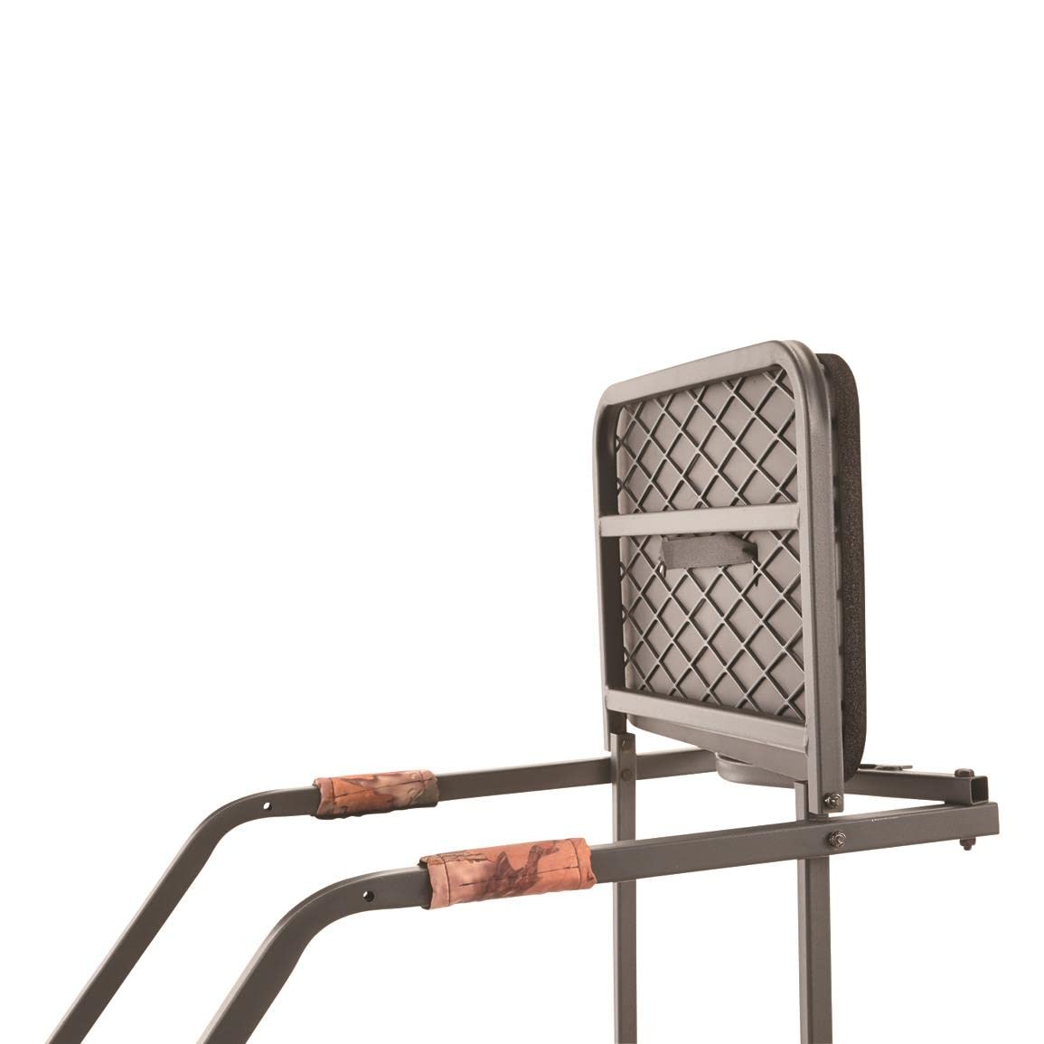 18’ Ladder Tree Stand with Seat and Foot Platform Y6556