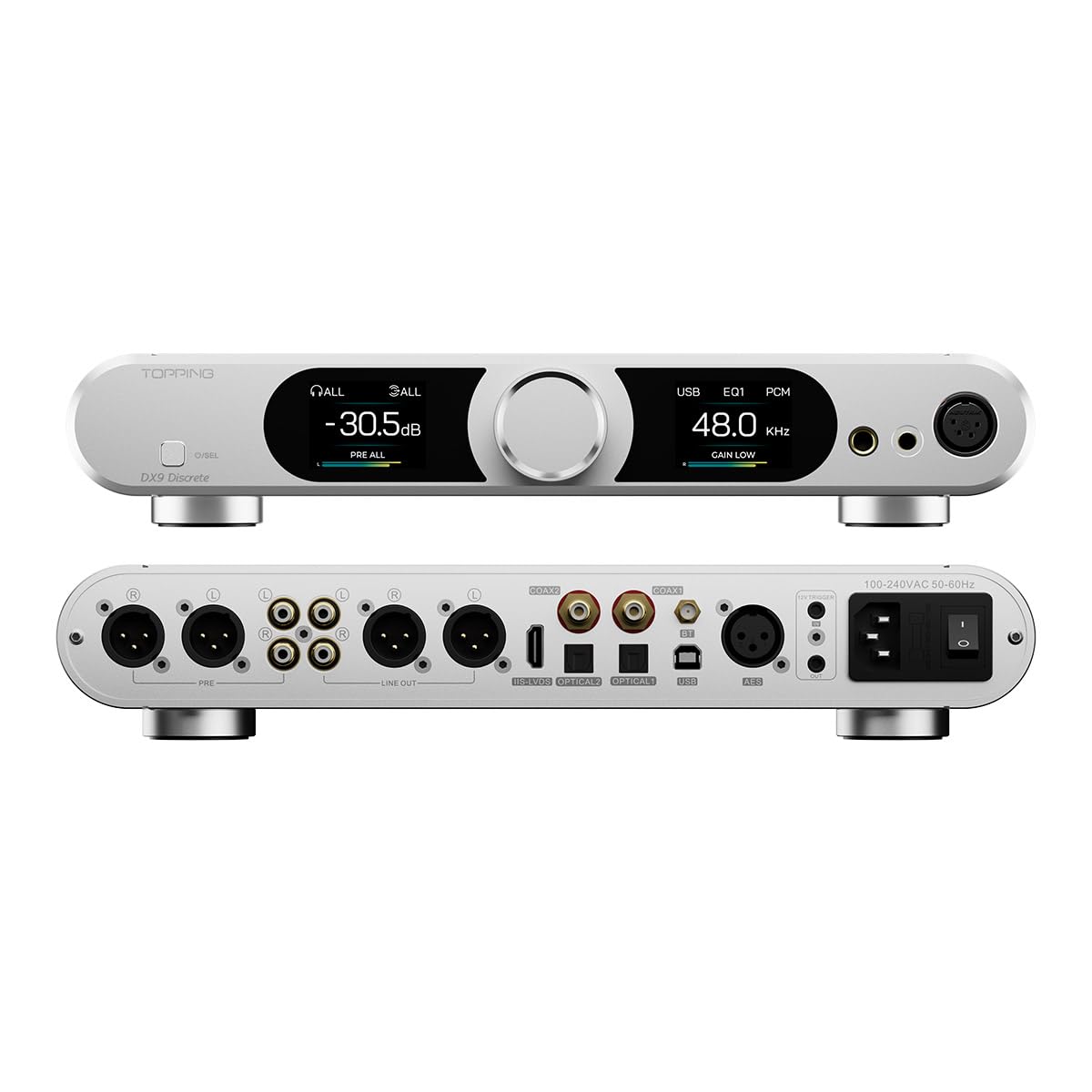 Fully Balanced 1-Bit DAC & Headphone Amplifier H16222