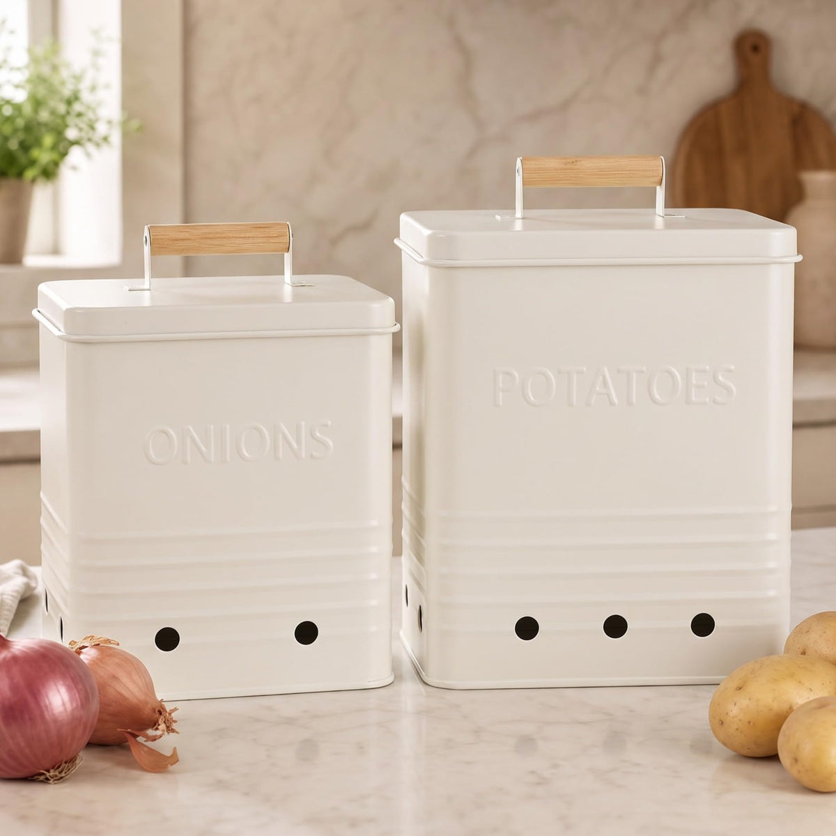 Potato and Onion Storage Container Set U612399