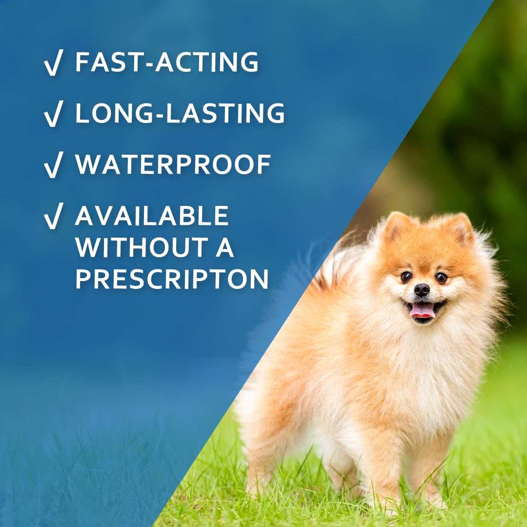 Flea & Tick Dogs 89-132 lbs Fipronil 6-Month C5503