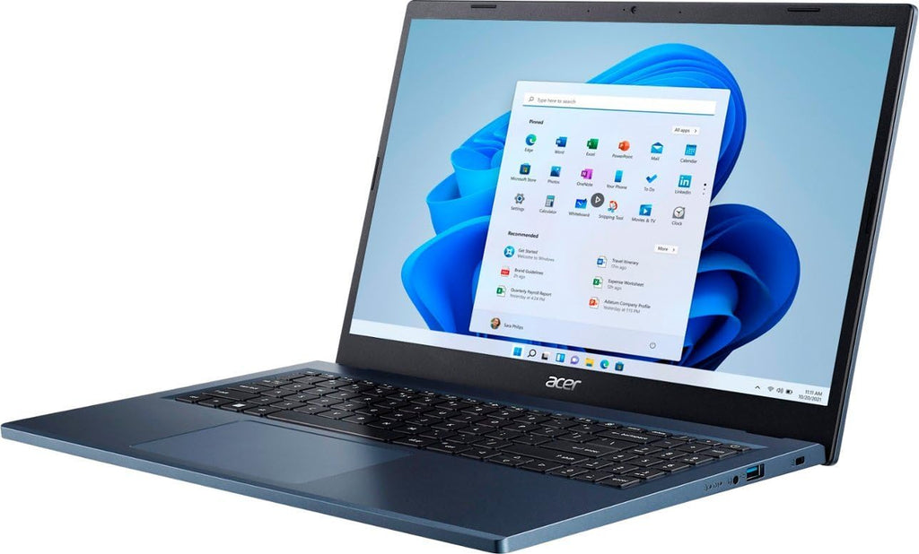 15.6" Touchscreen Laptop AMD Ryzen 5 8GB DDR5 512GB SSD U9211