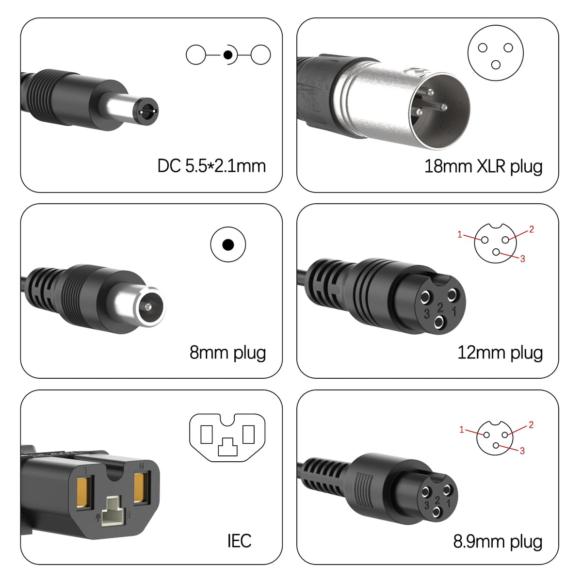 54.6V 1.5A Electric Bike & Scooter Charger H5765