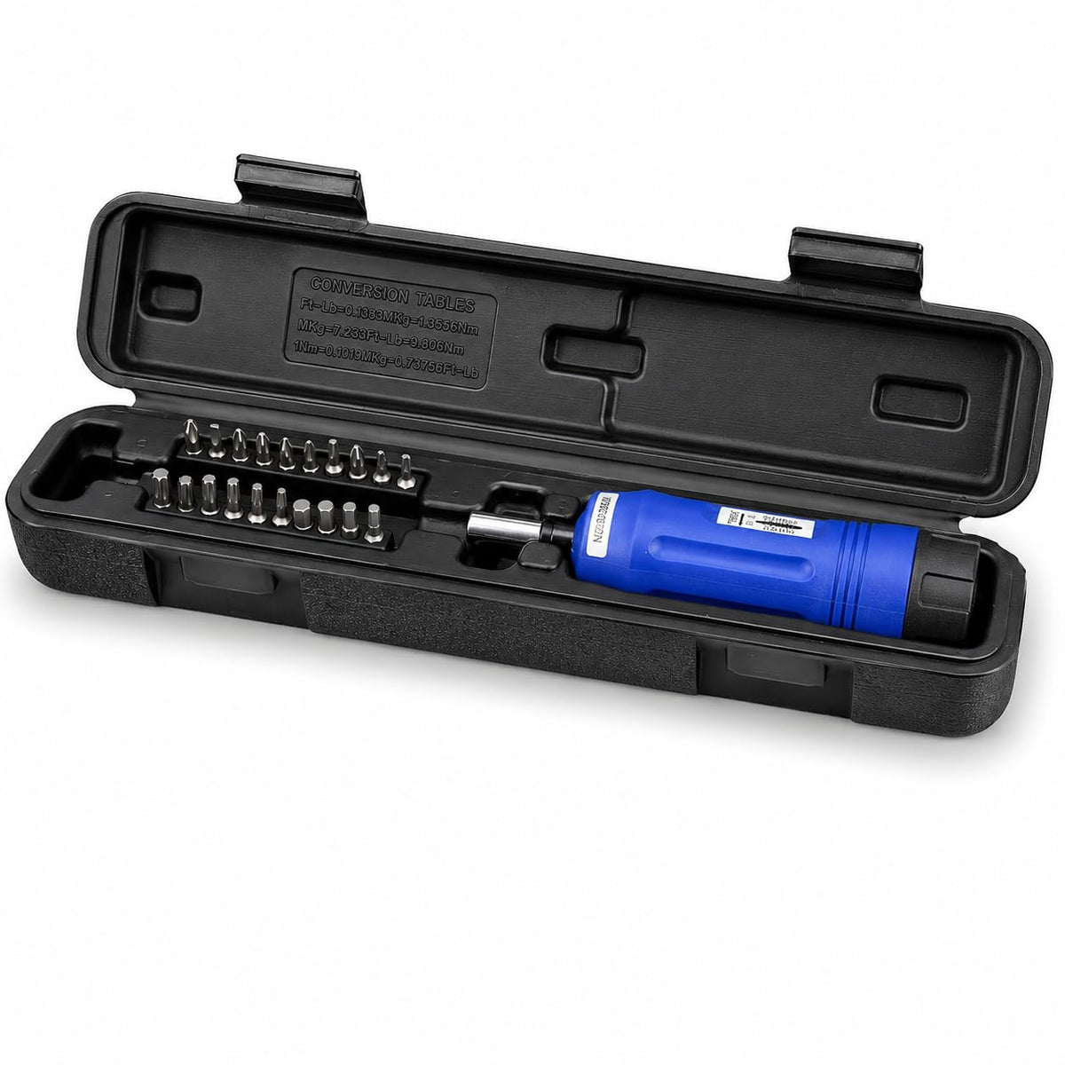 21-Piece Adjustable Torque Screwdriver Set 1/4-Inch Drive N1530