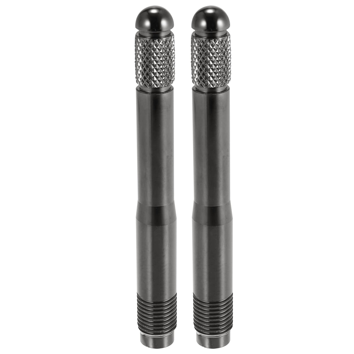 2pcs Stainless Steel Wheel Hangers Alignment Pin M14x1.5 Titanium Tone Y52488