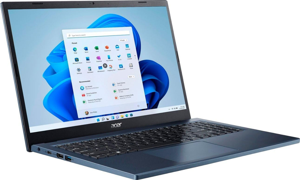 15.6" Touchscreen Laptop AMD Ryzen 5 8GB DDR5 512GB SSD U9211