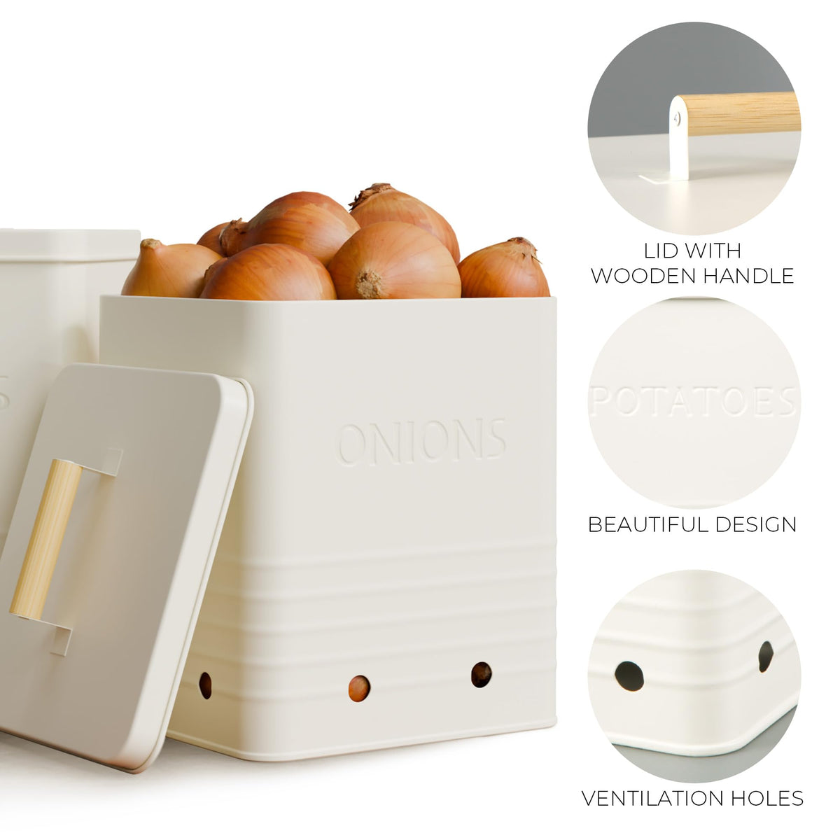 Potato and Onion Storage Container Set U612399