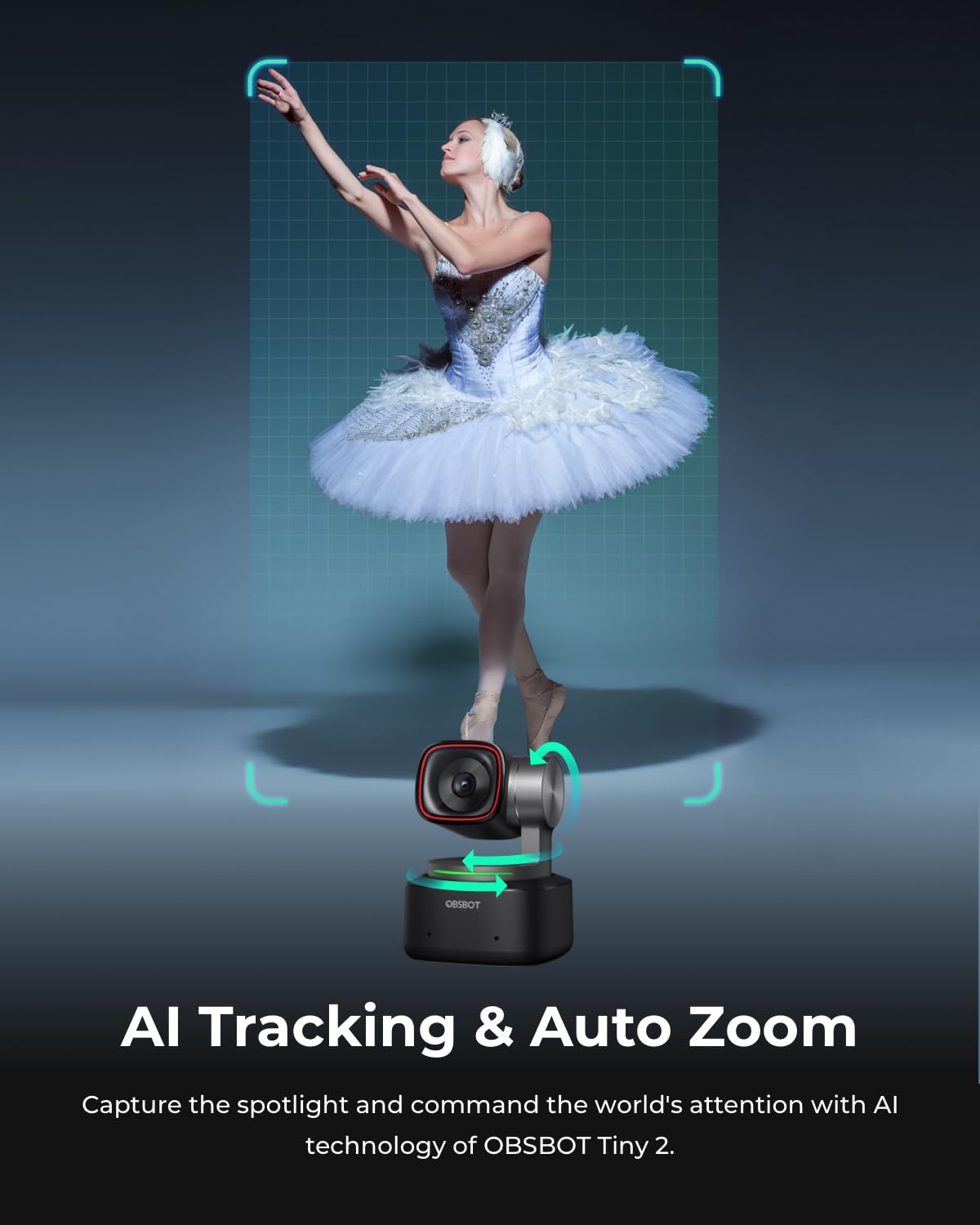 4K PTZ Webcam with Voice Control M126826