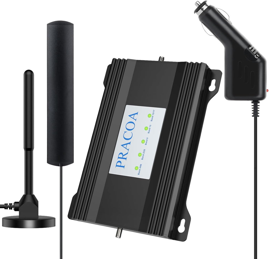 Cell Phone Signal Booster for Car RV SUV 5G 4G LTE E58366