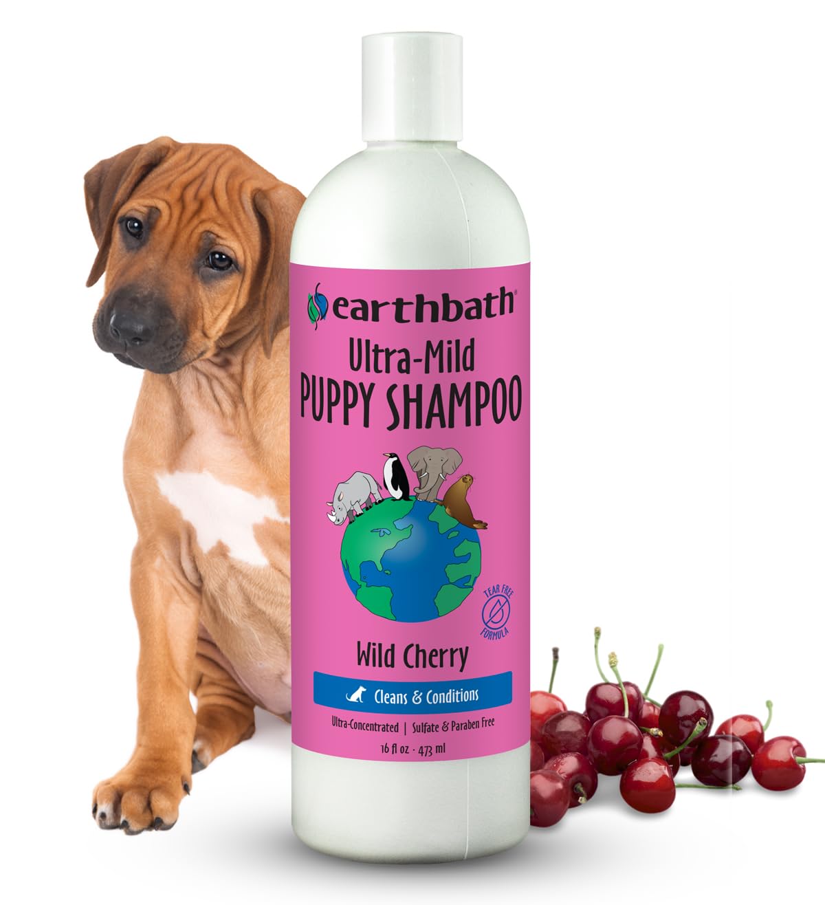 Wild Cherry Puppy Shampoo 16 Oz V8808