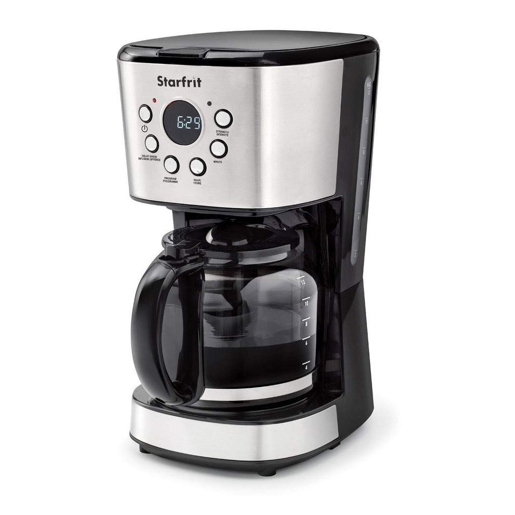 Programmable 12 Cup Stainless Steel Coffee Maker A256274