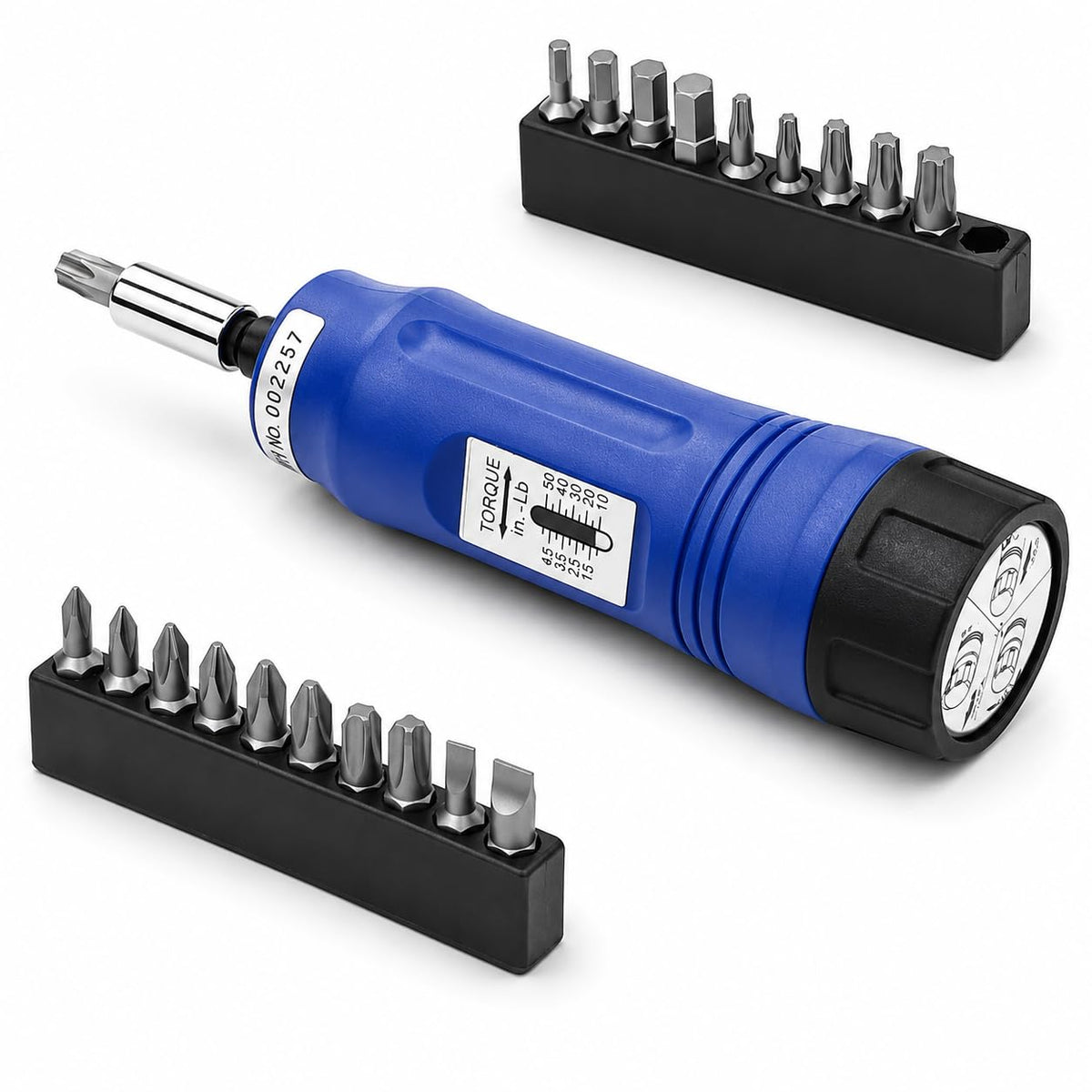 21-Piece Adjustable Torque Screwdriver Set 1/4-Inch Drive N1530