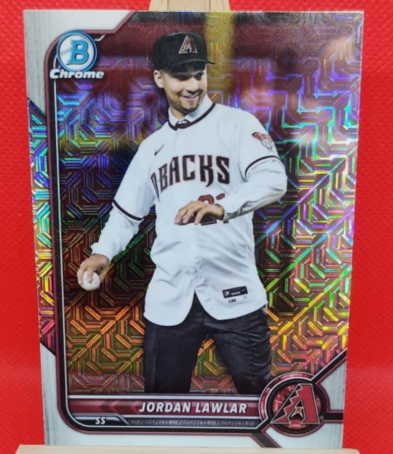 2022 Bowman Chrome Mega Box Mojo Refractor Baseball Trading Card S2929
