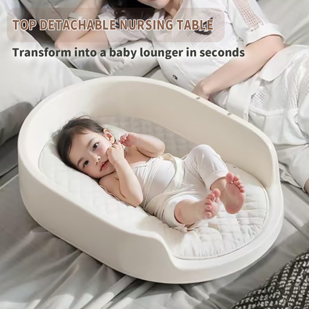 Portable Baby Diaper Changing Station with Storage Drawers L432554