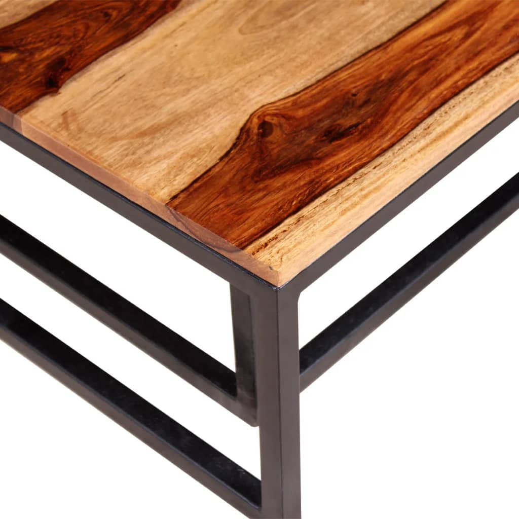 Solid Sheesham Wood Nesting Coffee Table Set F1947