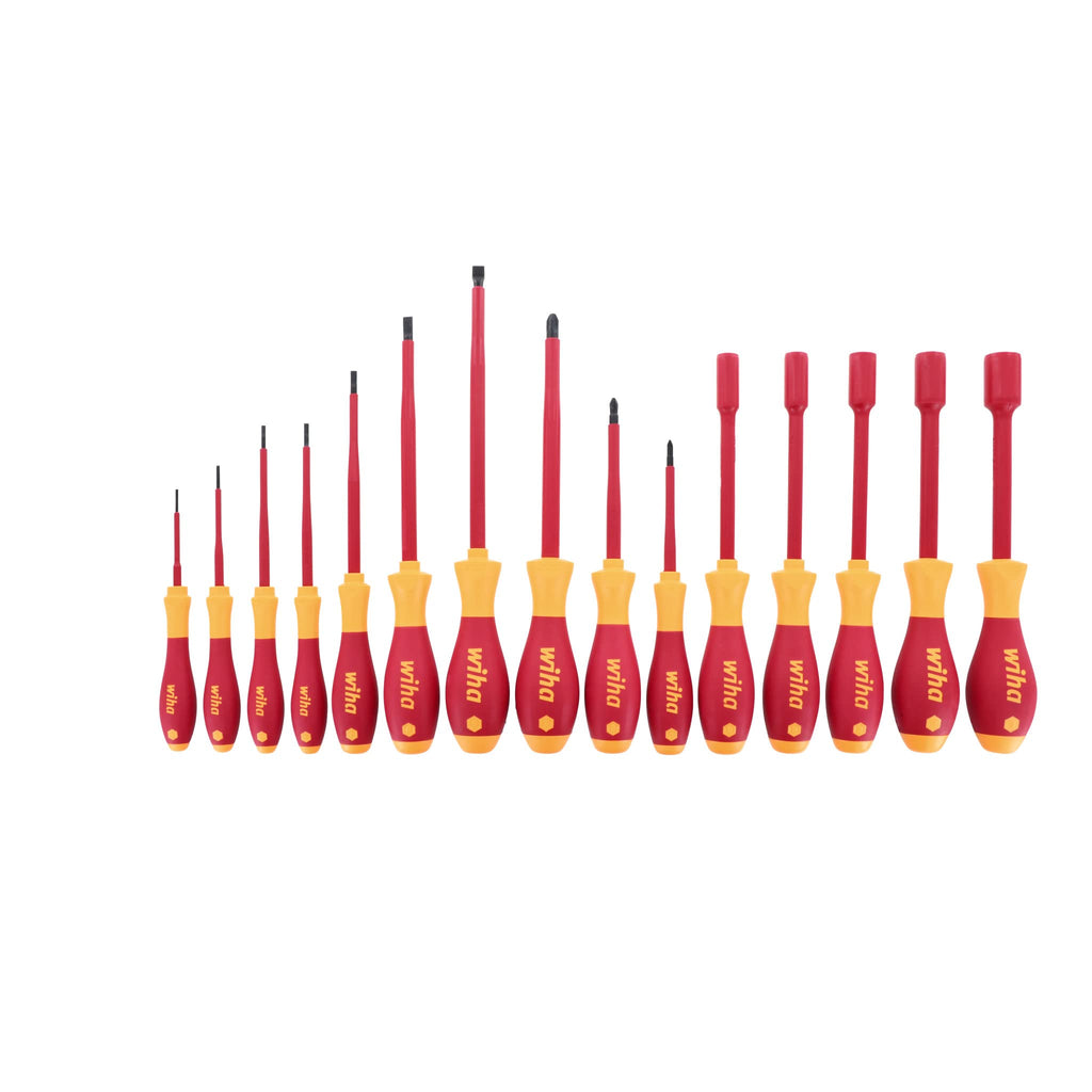 Slotted Phillips Insulated Screwdriver Set 15 Piece V345
