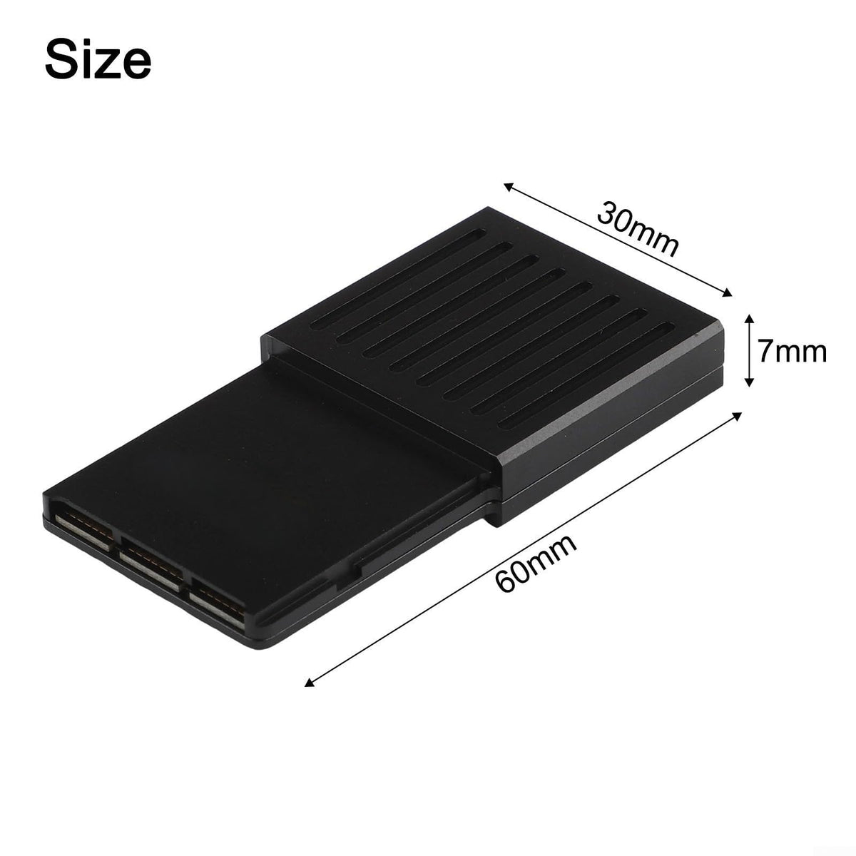Aluminum Alloy M.2 NVME 2230 SSD Storage Expansion Card S2890