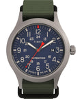 40mm Analog Watch with Luminous Hands and 50M Water Resistance H5848