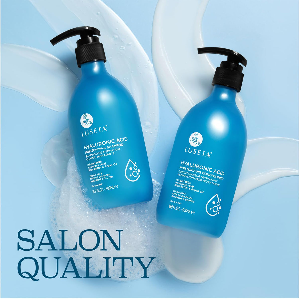 Hydrating Shampoo and Conditioner Set with Shea Butter & Avocado Oil P77715