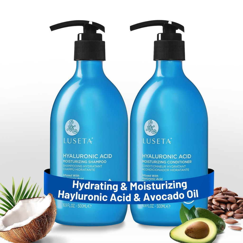 Hydrating Shampoo and Conditioner Set with Shea Butter & Avocado Oil P77715