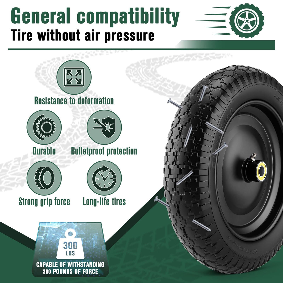 4.80/4.00-8 Wheelbarrow Tire X966510
