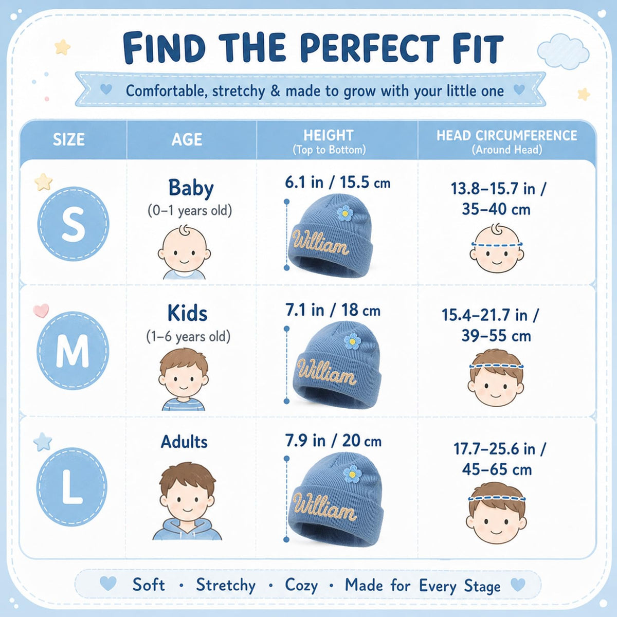 Custom Baby Beanie Hat F42913