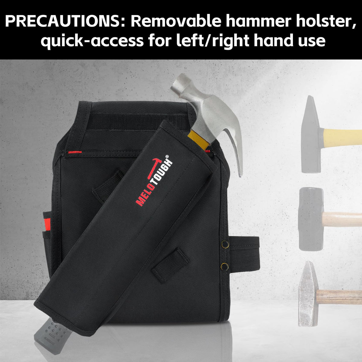 Tool Belt with Suspenders Heavy Duty Carpenter Apron N283912