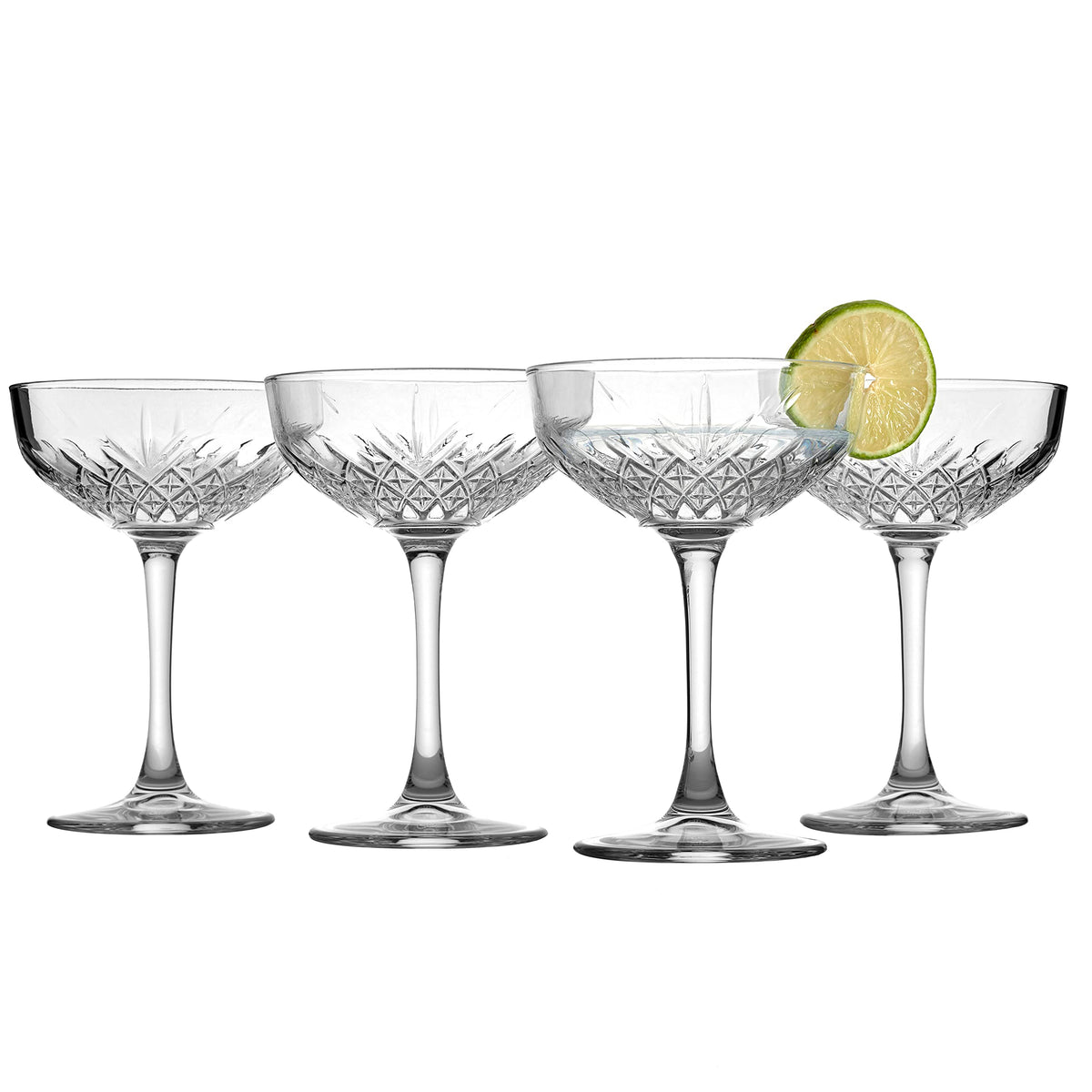 Set Of 4 Coupe Cocktail Glasses 8.6 oz G645