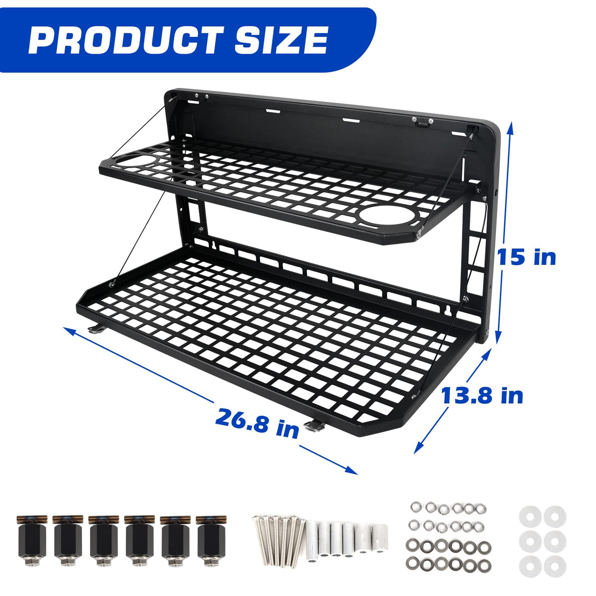 Foldable Aluminum Alloy Tailgate Table B243