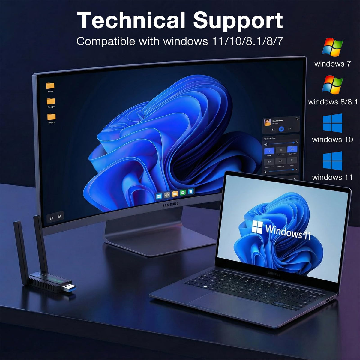 USB 3.0 WiFi 6 Adapter R35665
