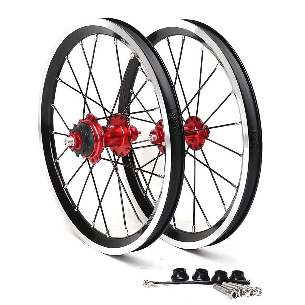 14inch 412 V-Brake Folding Bike Wheelset Z67814