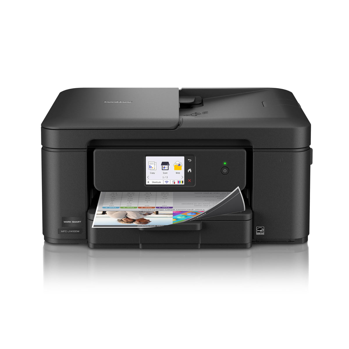 Wireless Color Inkjet All-in-One Printer with Touchscreen and Automatic Duplex Printing A658