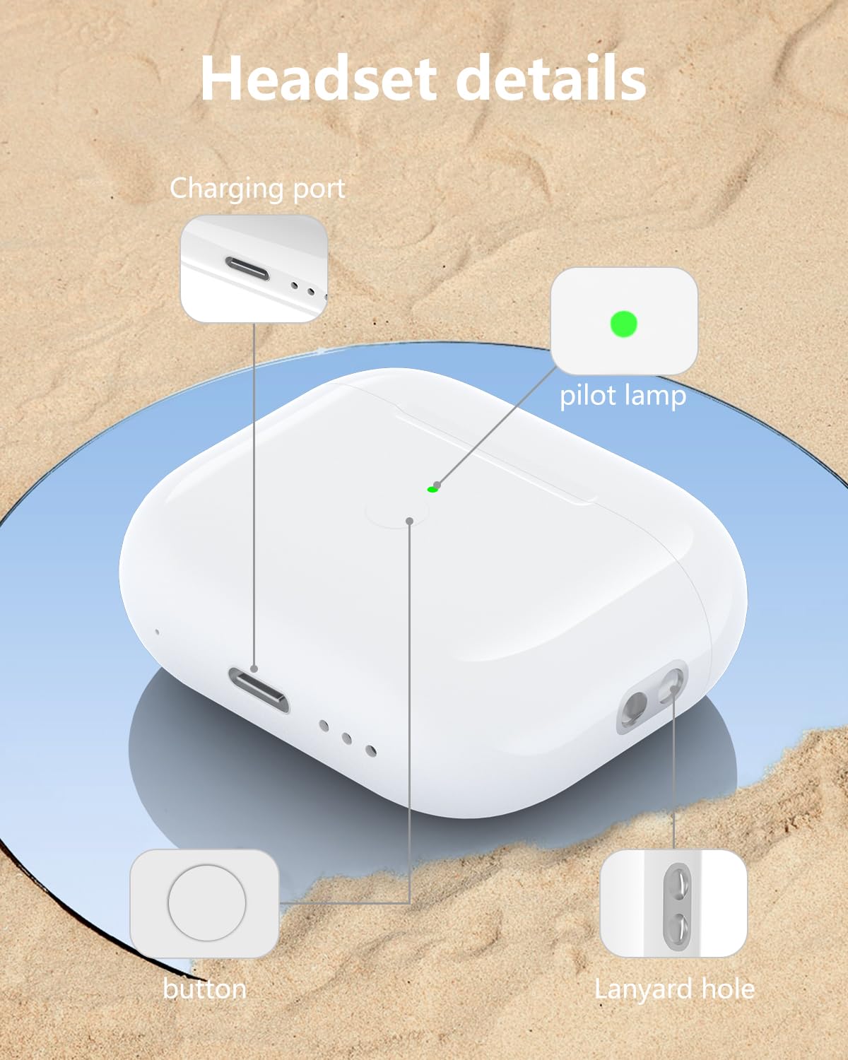 Wireless Charging Case for AirPods 3rd Generation U94731