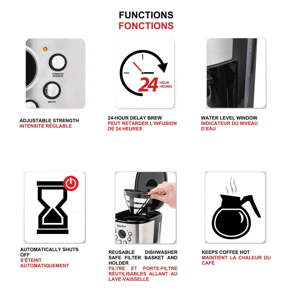 Programmable 12 Cup Stainless Steel Coffee Maker A256274