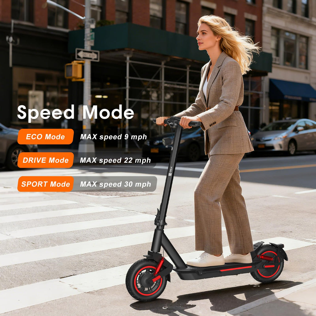 1200W Motor 10" Off-Road Pneumatic Tire Electric Scooter M6452