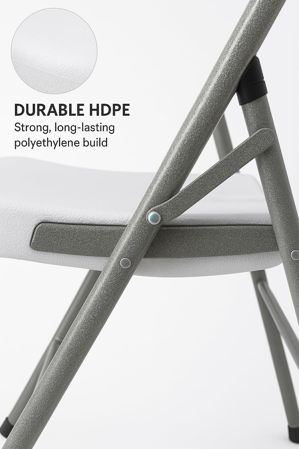 White Folding Chair Set of 50 I838805