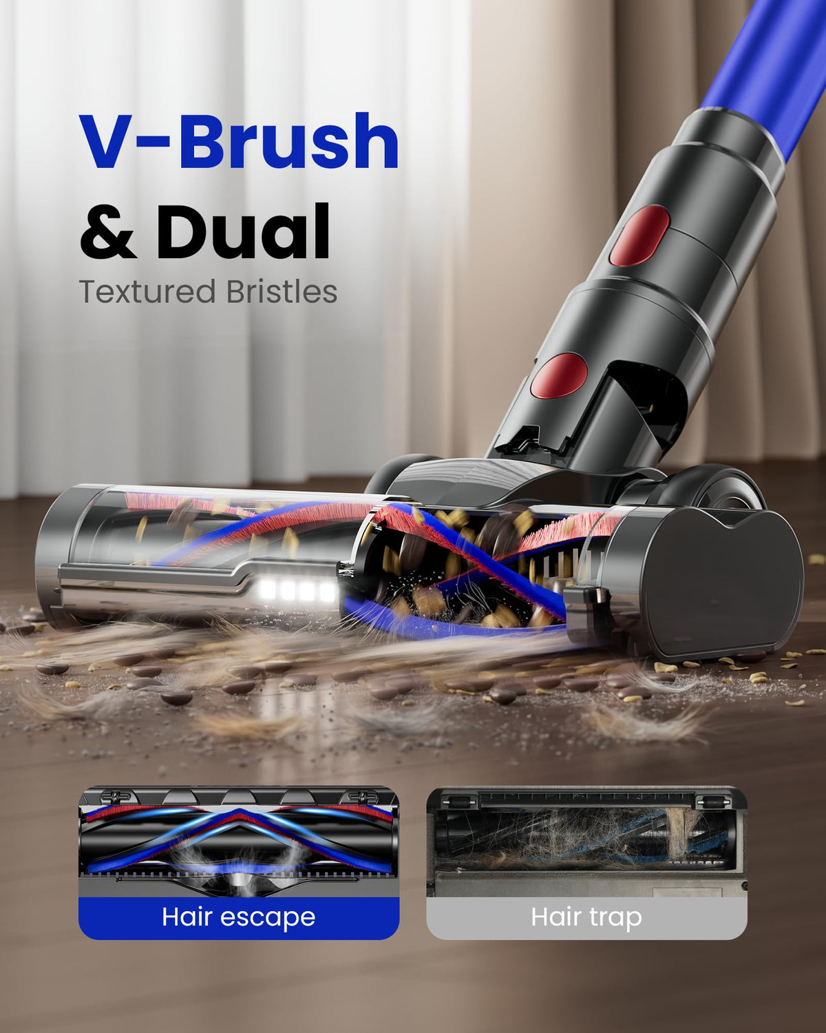650W 60KPA Cordless Stick Vacuum Cleaner S64458