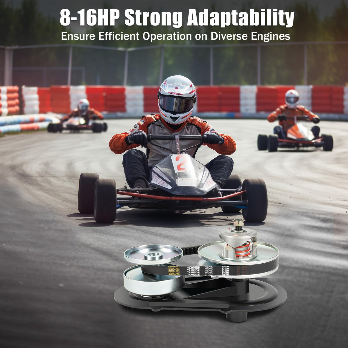 40 Series Torque Converter Kit for Go Kart T421