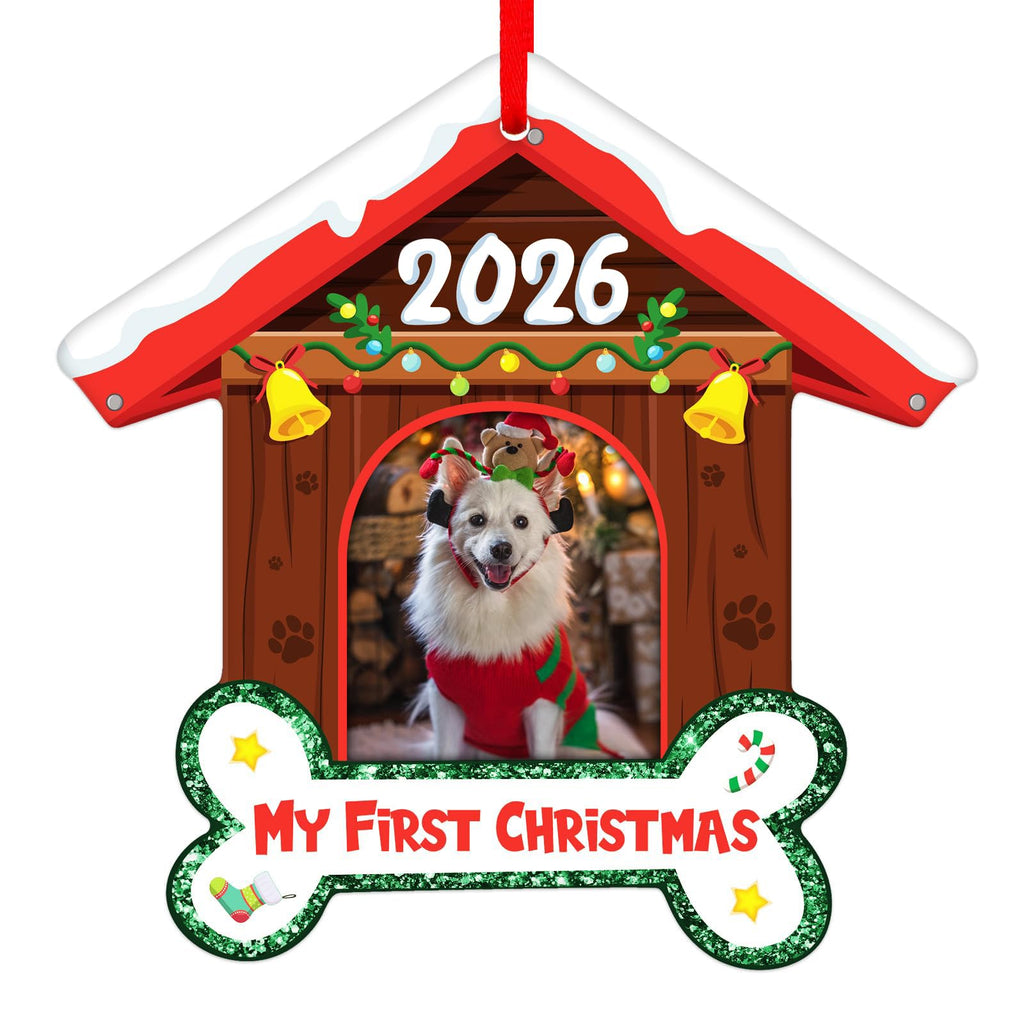 Dog Picture Frame Ornament G1499