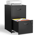 2 Drawer Metal File Cabinet with Lock V6084