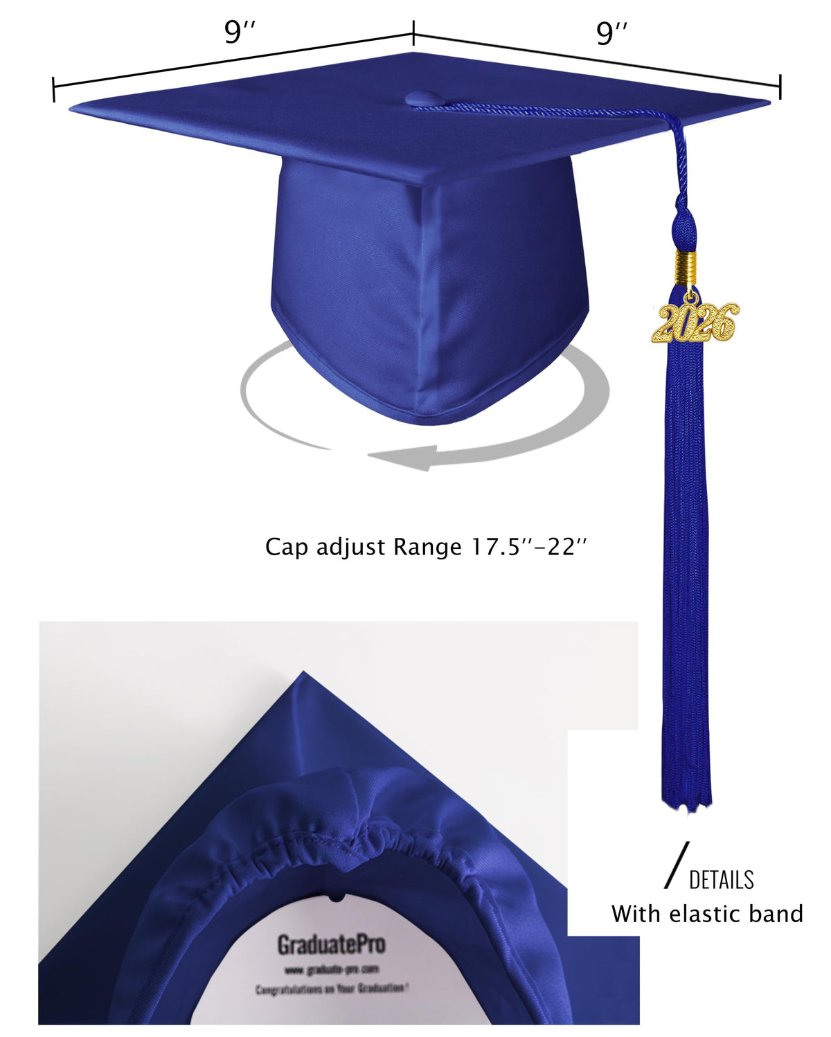 Kindergarten Graduation Cap with Tassel K7531