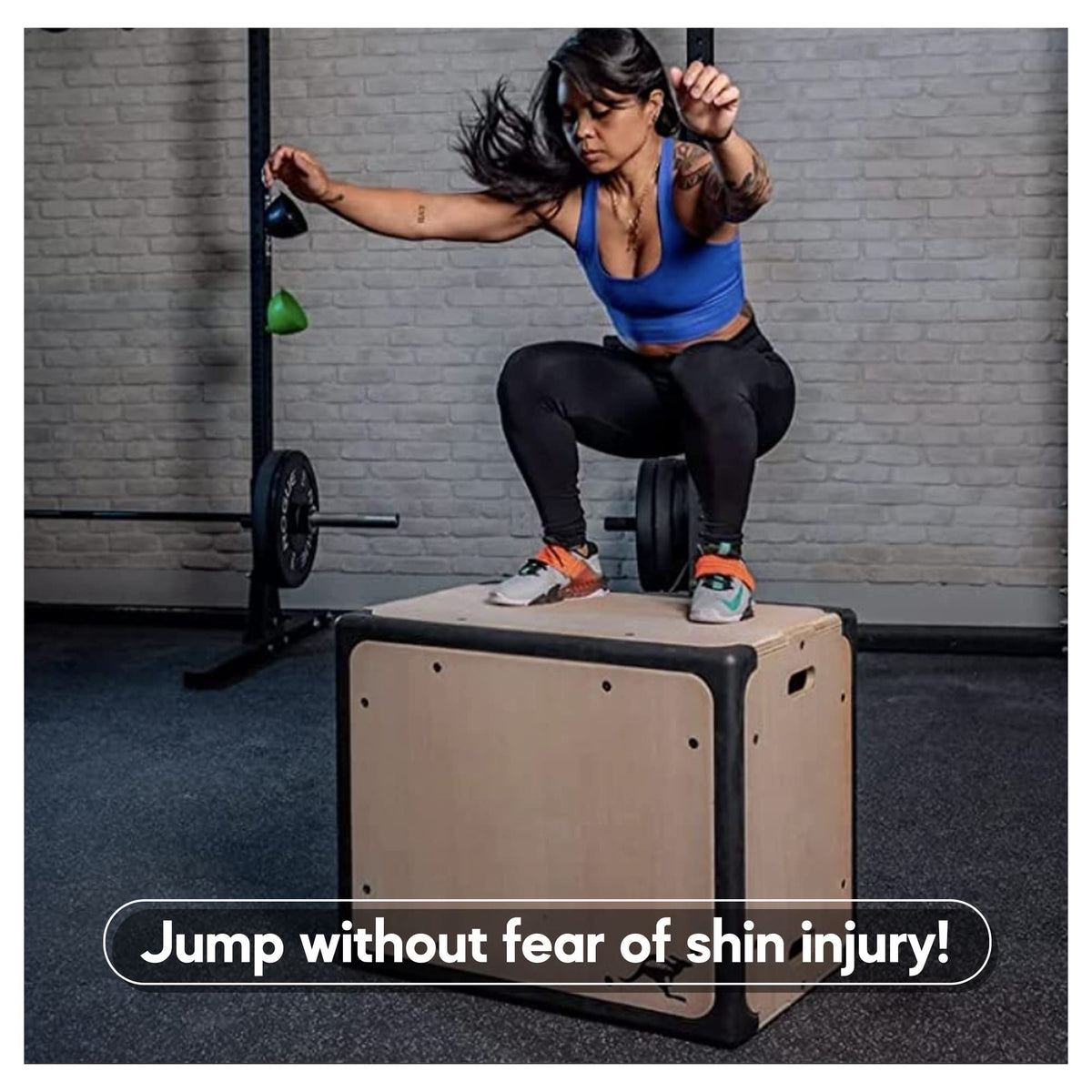 3 in 1 Foam and Wood Plyometric Box P1042