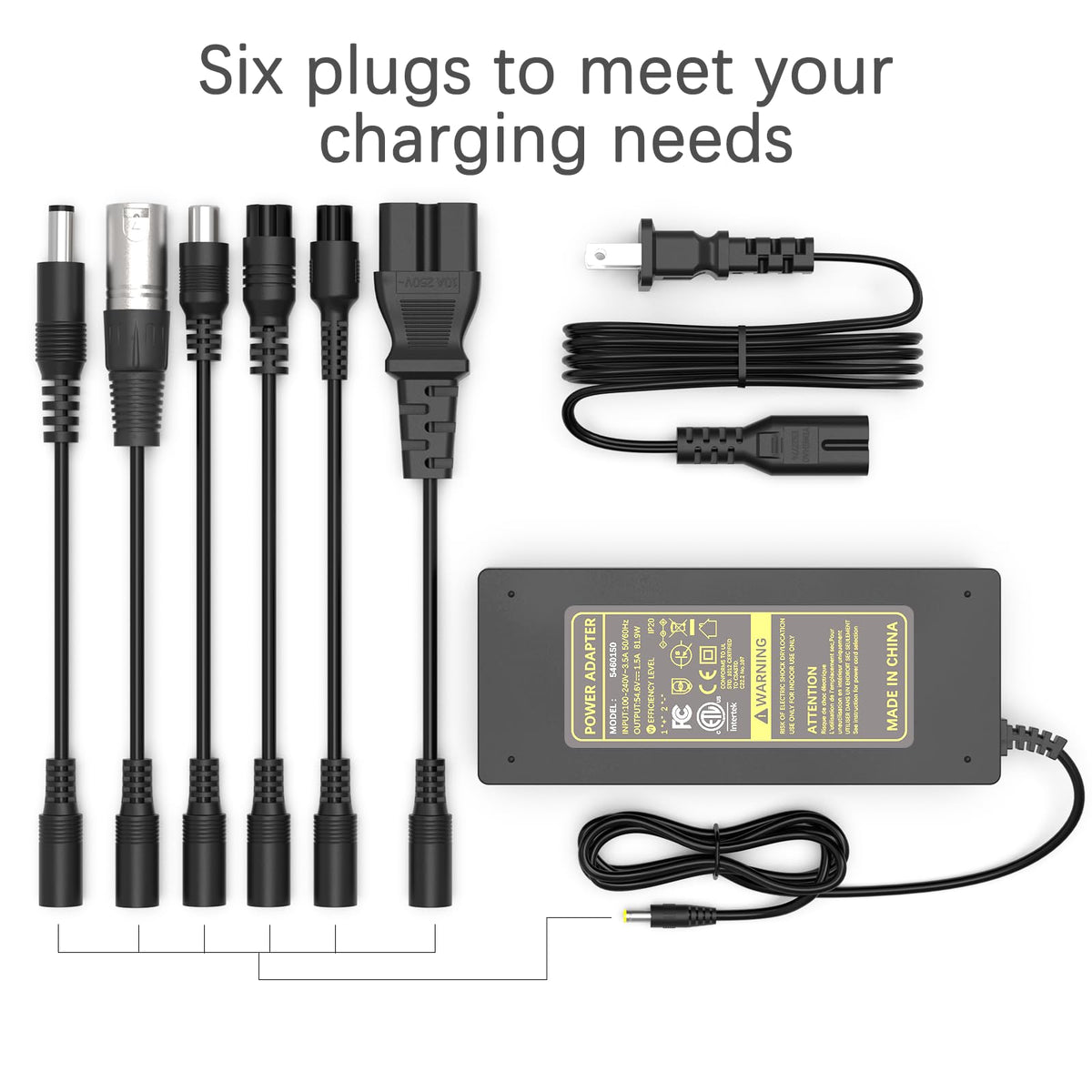 54.6V 1.5A Electric Bike & Scooter Charger H5765