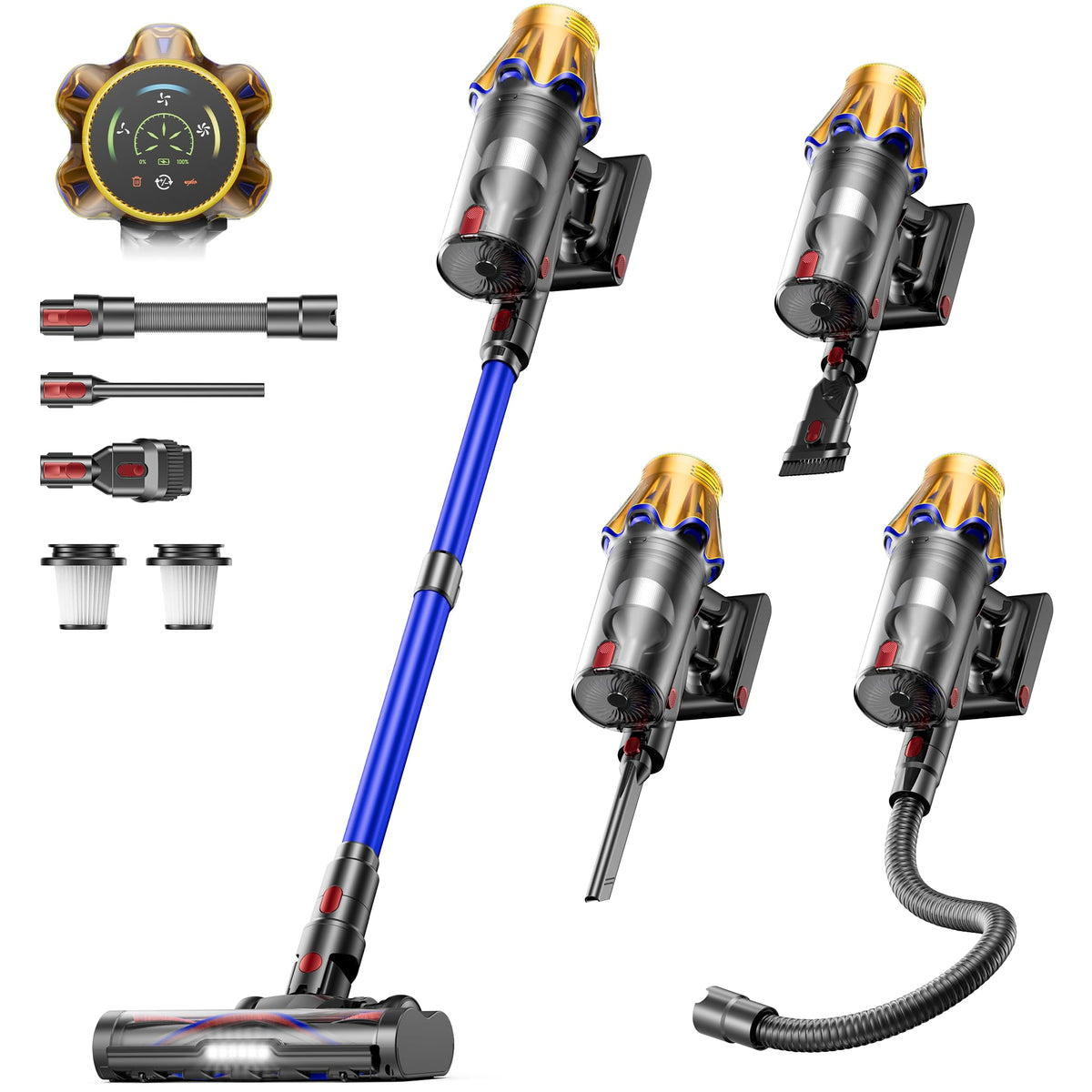 650W 60KPA Cordless Stick Vacuum Cleaner S64458