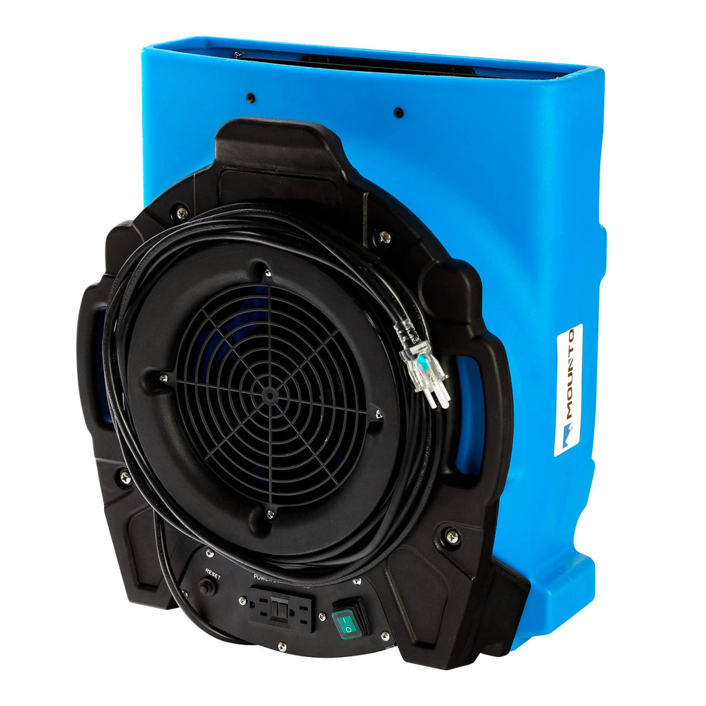 1/4hp 1200cfm 2 Speed Low Profile Air Mover Floor Dryer Fan G3451
