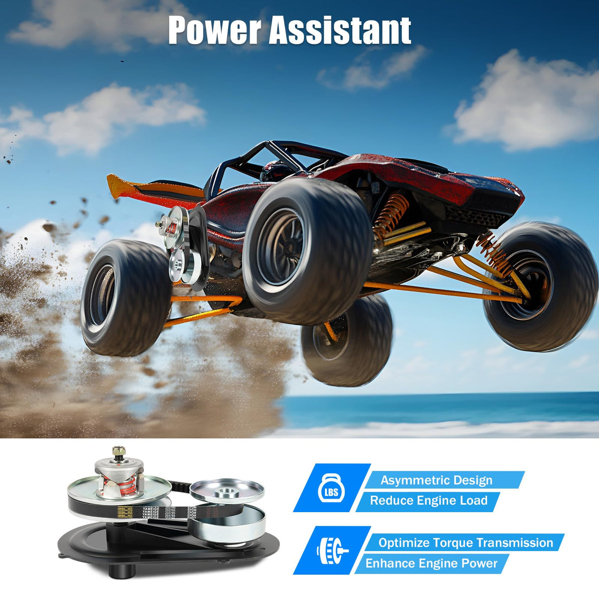 40 Series Torque Converter Kit for Go Kart T421