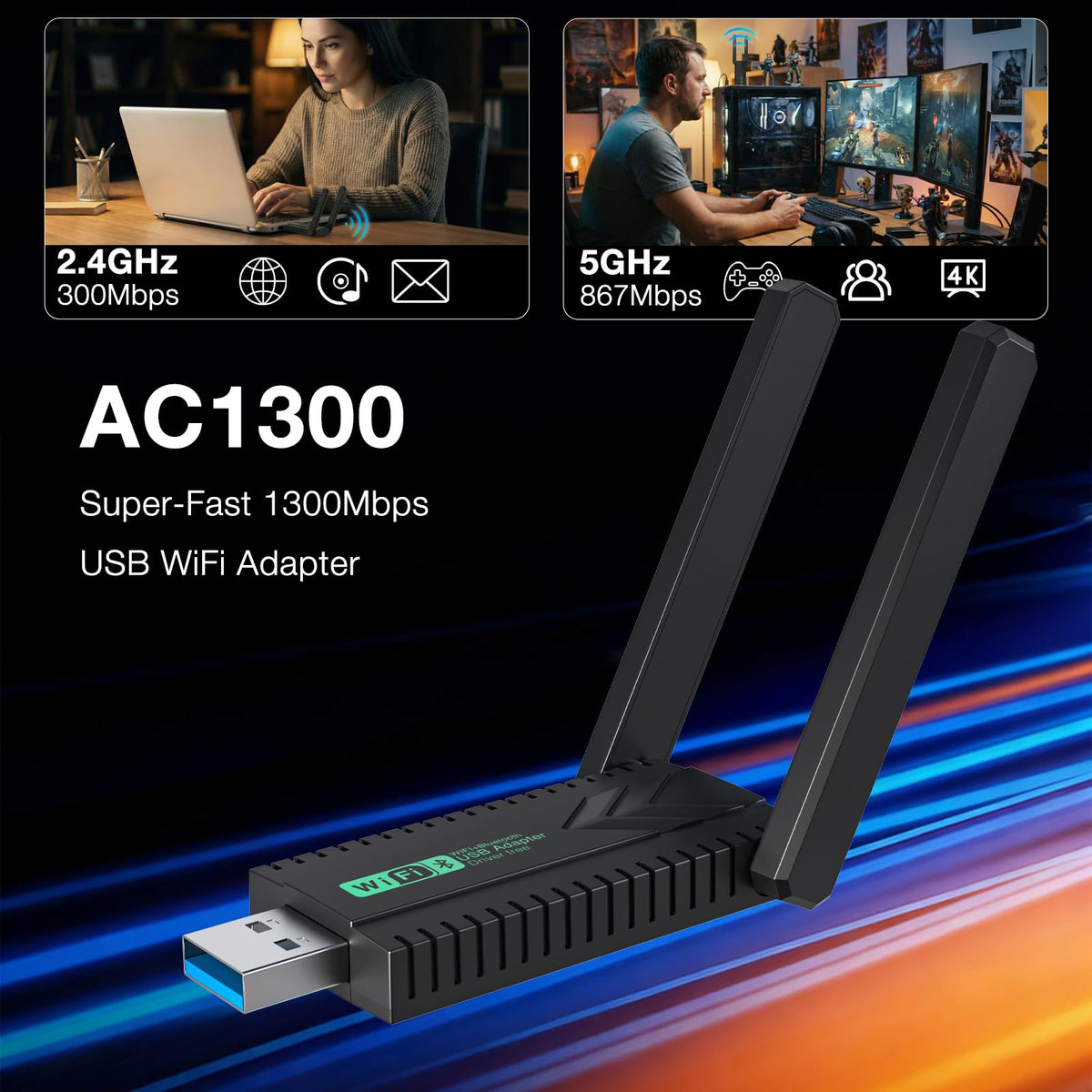USB 3.0 WiFi 6 Adapter R35665