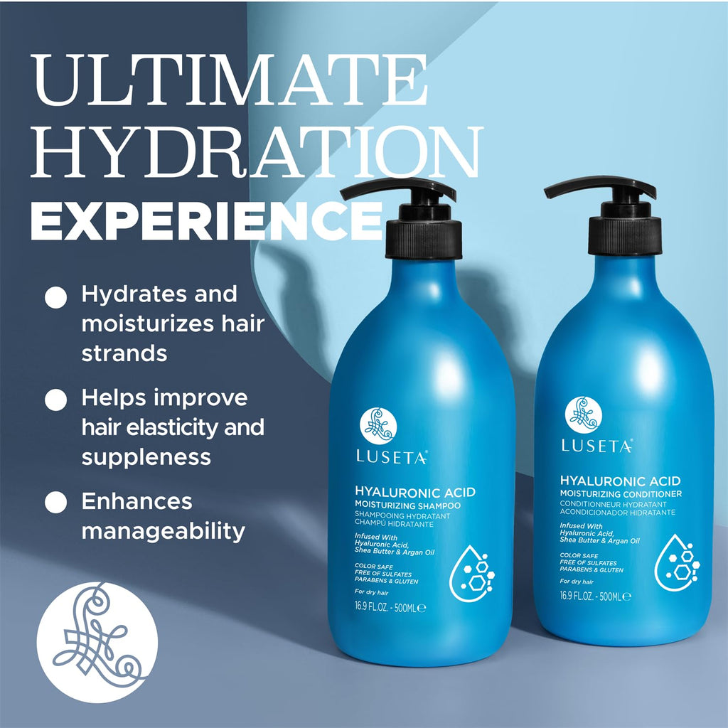 Hydrating Shampoo and Conditioner Set with Shea Butter & Avocado Oil P77715